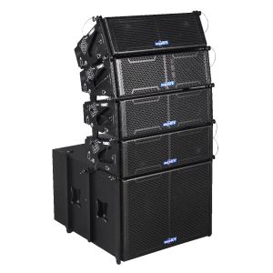 double 10 inch line array speaker LA210