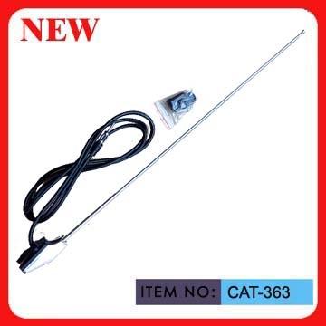 Natural Color Am Fm Car Radio Antenna M5 Tapping Screw 3 Section 48" Cable