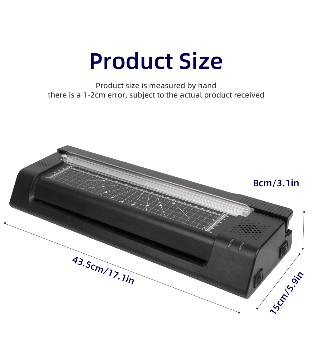 A4 A3 Hot Cold Thermal Lamination Machine For Home Office School