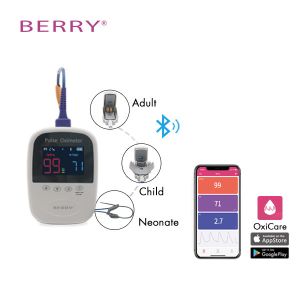  Digital OLED Display Handheld Pulse Oximeter ±2% Accurate For Blood Oxygen Measurement Manufactures