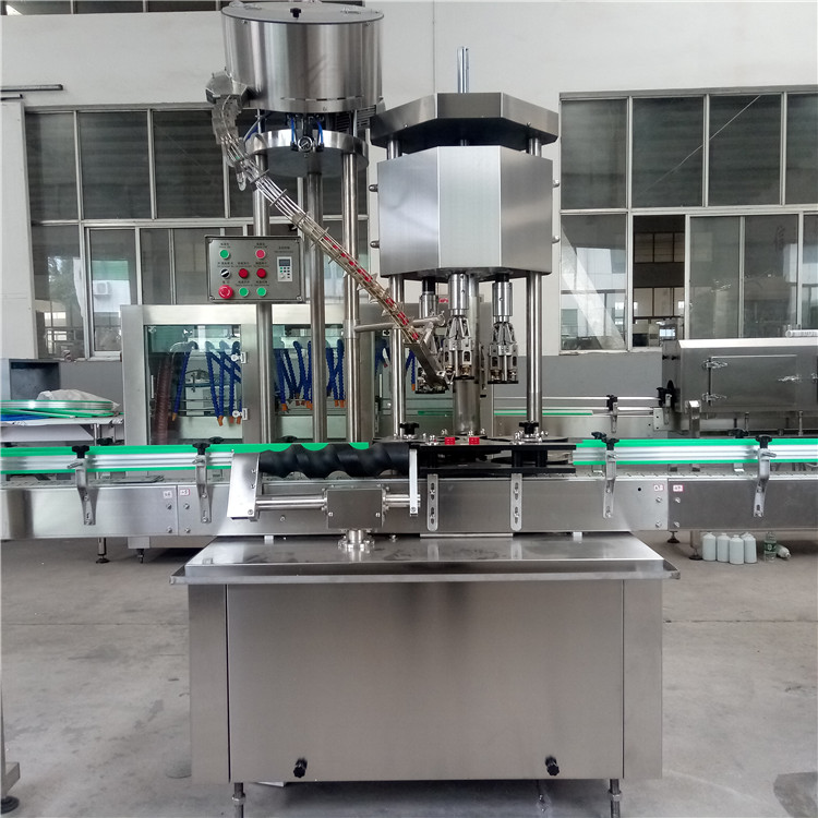 factory aluminum lid capping machine glass bottle sealing machine full automatic ropp capper