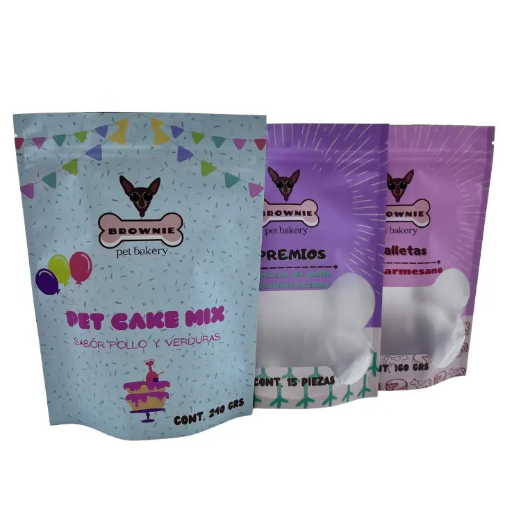 Stand Up Pet Food Pouch Perfect for Pet Food Packaging Solution