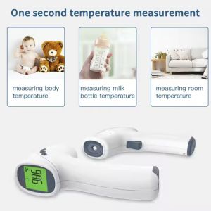 OEM Non Contact LCD Forehead Thermometer With Buzzer