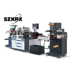 China 380V Barcode Label Die Cutter Machine With PLC Control System on sale