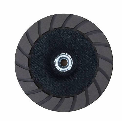 5" Ceramic Bond Transitional Diamond Turbo Cup wheels to refine and blend edge work faster wet or dry use on concrete