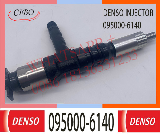 Diesel Common Rail Injector 095000-6140 For Komatsu SAA6D140 6261-11-3200