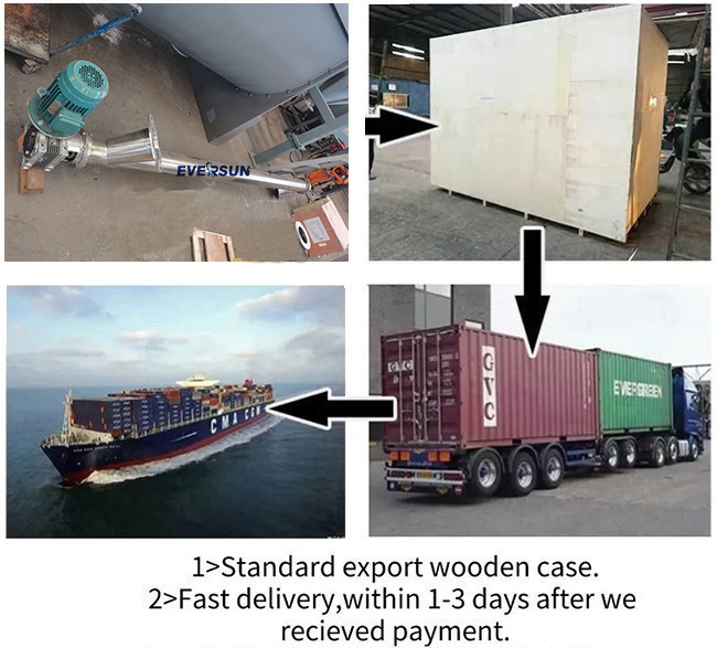 Stainless Steel Spiral Powder Particles Continuous Transport Sealed Conveyor