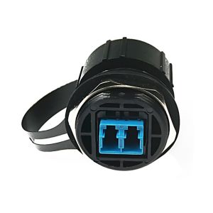 Fiberhub enclosure ODVA SC/LC/MPO IP67 Bulkhead Inline Adapter