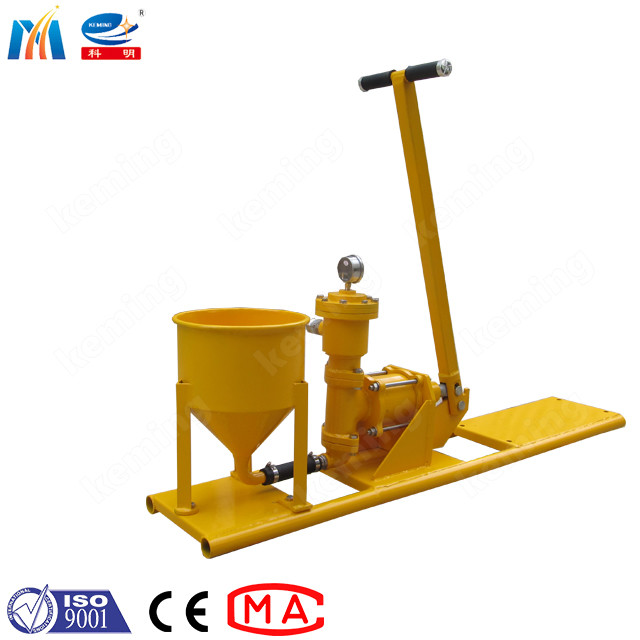 1 MPa Mini Grout Pump Cement Grouting Pump Slurry Pumps Piston With Hopper