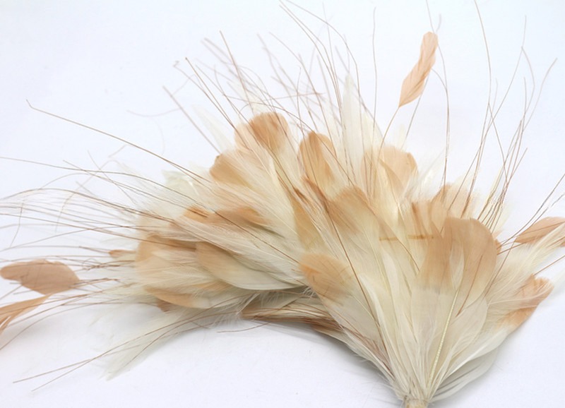 Create a Unique Party Decoration with Goose Feather Flower Mount and Wire Accessory