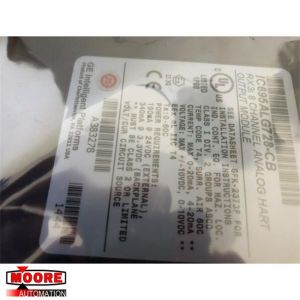 IC695ALG728 GE Analog Output HART Module