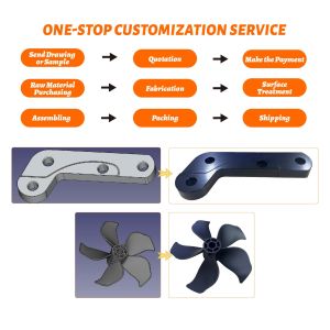 OEM CNC Machined Anodized Aluminum CNC Milling Complex Components Precision