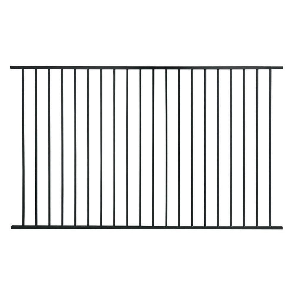 1.2mm-2.5mm 4 Foot Wrought Iron Fence For Home And Garden