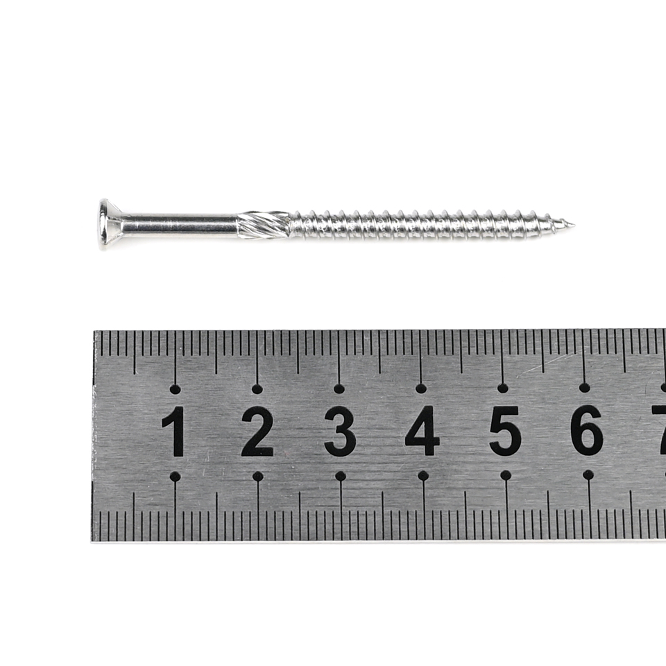 Customized Support 60mm Stainless Steel A4 Chipboard Wood Screws with Torx Trim Head