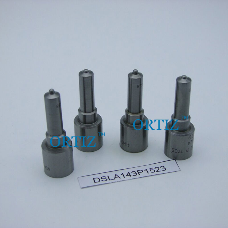 Common Rail BOSCH Injector Nozzle High Performance DSLA143P1523 Black Color
