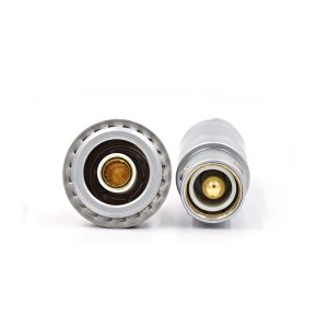 China Lemo 3S M18 Connector FFA Coaxial 50 Ohm Male And Female Connectors FFA.3S.250 on sale