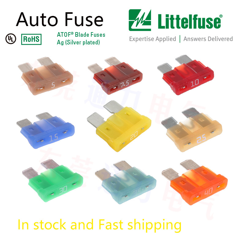 Automotive Mini Fuses Littelfuse 15A Blue 32V Dc Mfr Part No 02870015.PXCN For Car