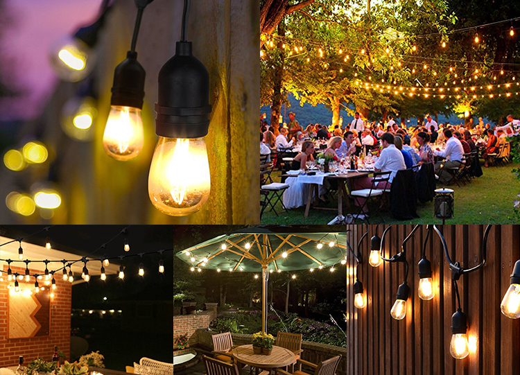 Solar Rope Lights Outdoor LED Belt String B22 E27 With IP65 Customized Size