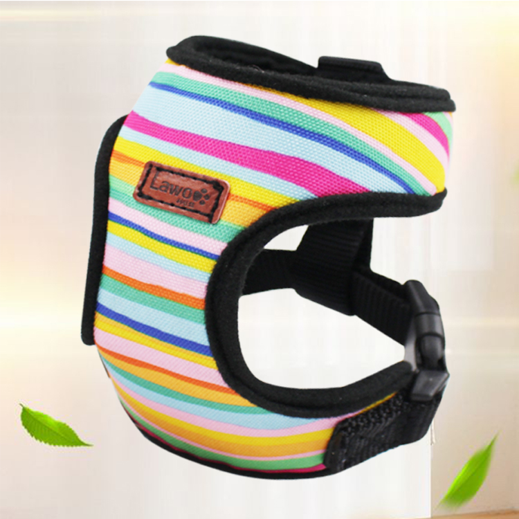 Adjustable Custom Logo Pet Dog Harness Small No Pull , Working Dog Harness Dog Vest Mesh