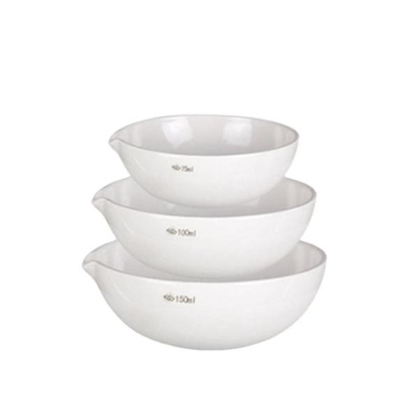 Wholesale Lab Use Glazed Porcelain Evaporating Basin Dish Porcelain Evaporating