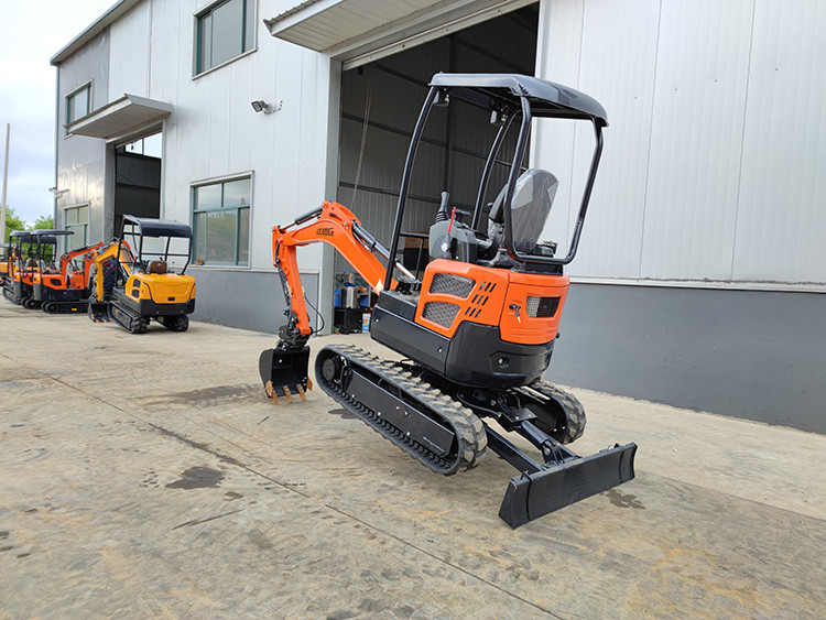 China 1.8ton 1.6ton bucket Hydraulic Small Digger Mini Crawler Excavator without tail no tail