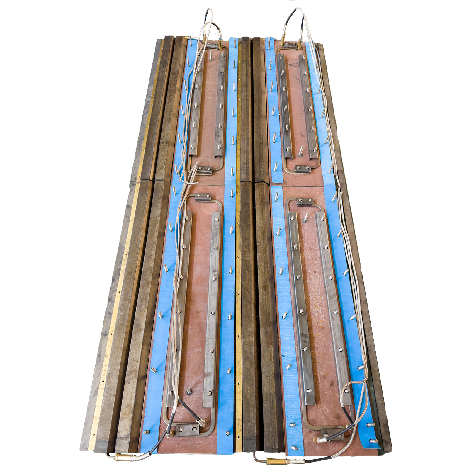 VDT-V88 Electrical heating screed kit stove Screed plates kit Double rammer 2-rammers for asphalt paver 80873870