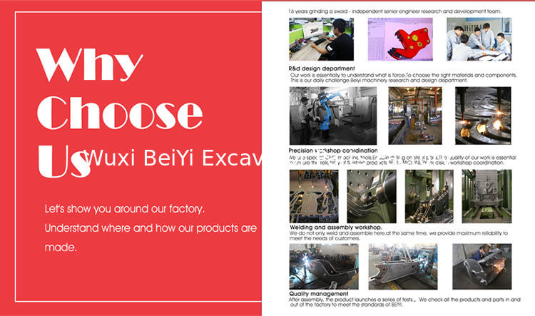 Auger drilling machine BY-AD300 Excavator ground hole drill hydraulic auger drilling equipment used on excavator