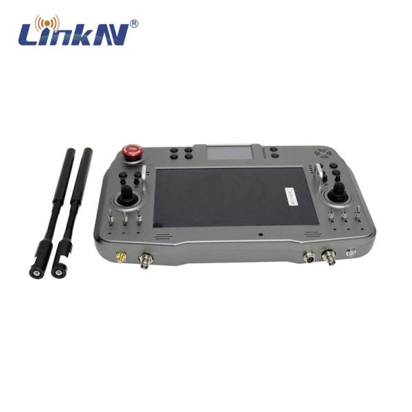 1.5km Robots Remote Control Station Handheld MANET IP MESH with High Brightness