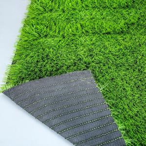  Fireproof Football Ground Artificial Grass 50mm with Cement Base Manufactures