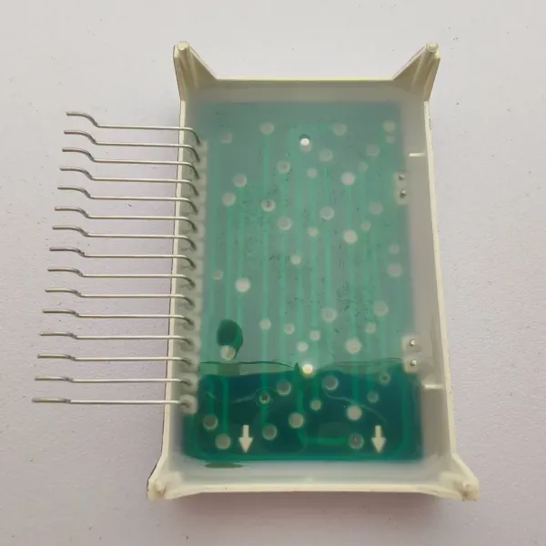Ultra Bright White 4-Digit 7-Segment LED Display side view