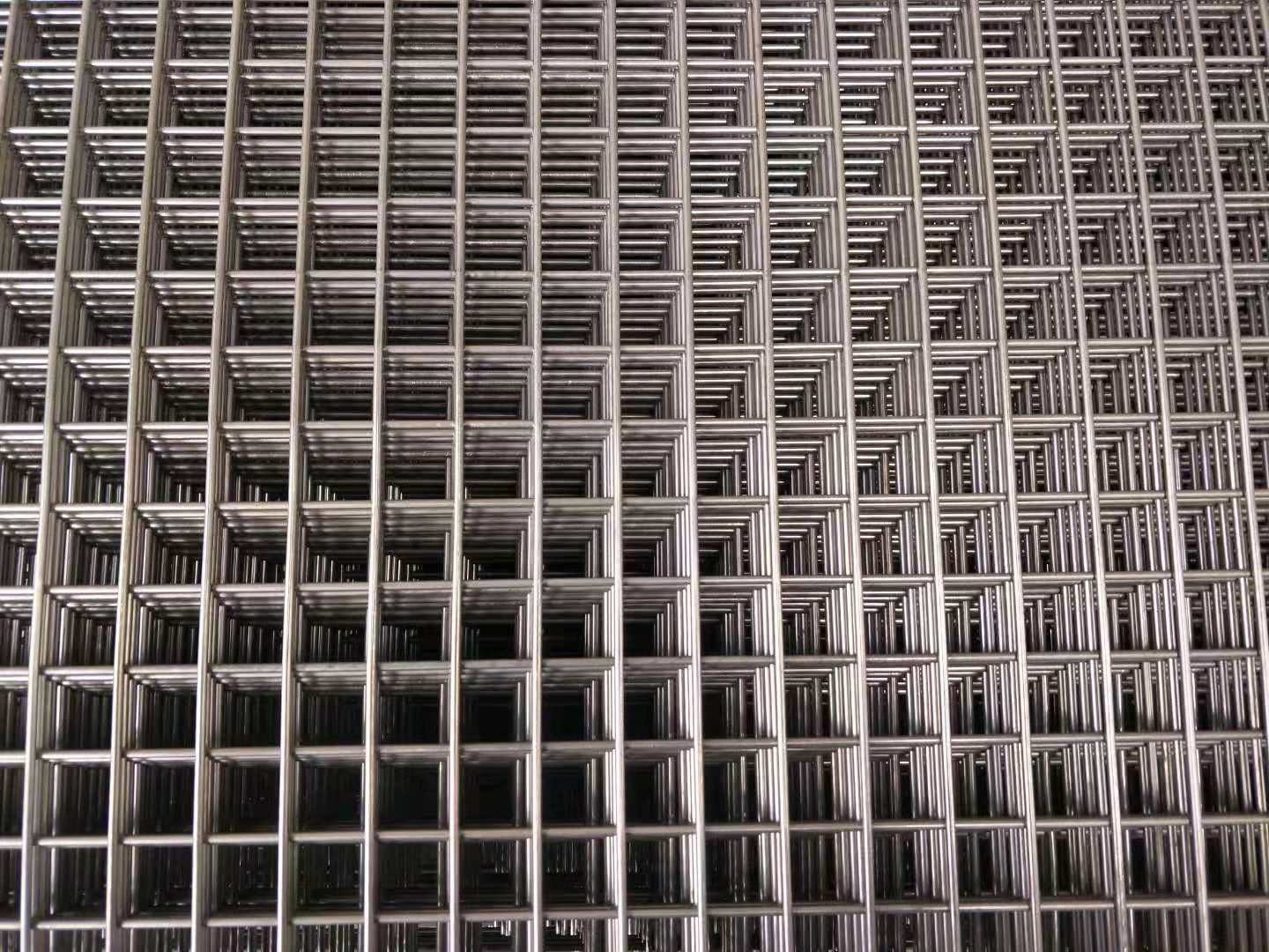 Ss201 6mm Heavy Welded Wire Panels 10cm Square Hole