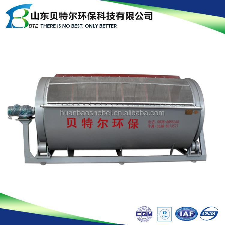 Rotary Drum Filter for Fish Farm Water Treatment System 50-500 CBM/h Different Models