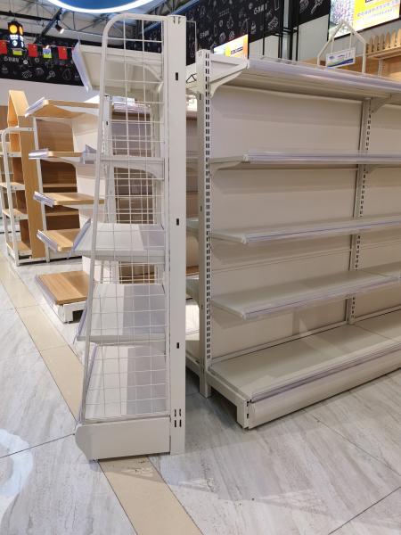 OEM ODM Rack For Grocery Store , Supermarket Metal Rack Cold rolled steel