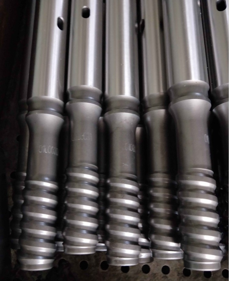 T38 T45 Hd 609 Forging Drill Shank Adapter Customized Color For Underground Mining