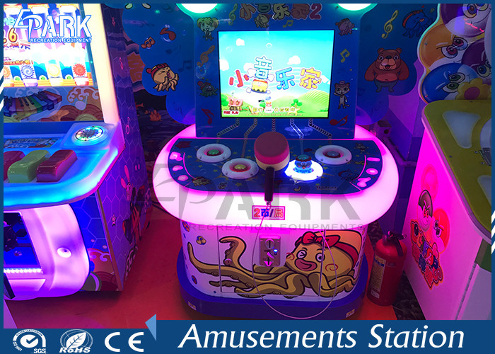 Music Video Hammer Prize Amusement Game Machines For Indoor / Outdoor