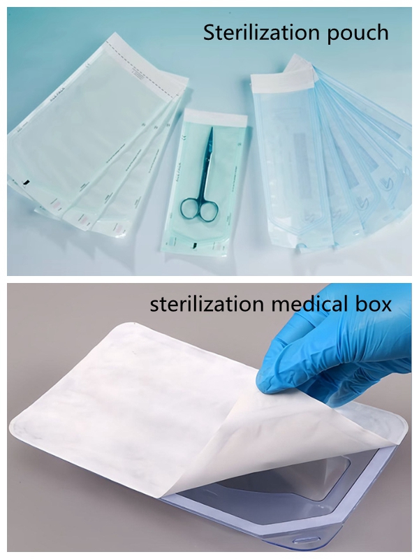 1073B 1059B Heat Sealable Paper sheet to Sterilization Pouch Size Customized