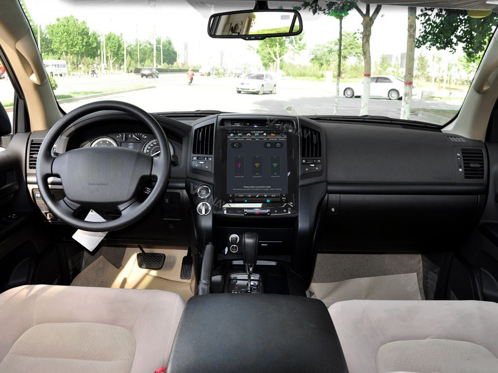 12.1 inch Android Touch Screen Head Unit For 2008-2015 Toyota Cruiser Multimedia Player Navigation 4G Wireless Carplay