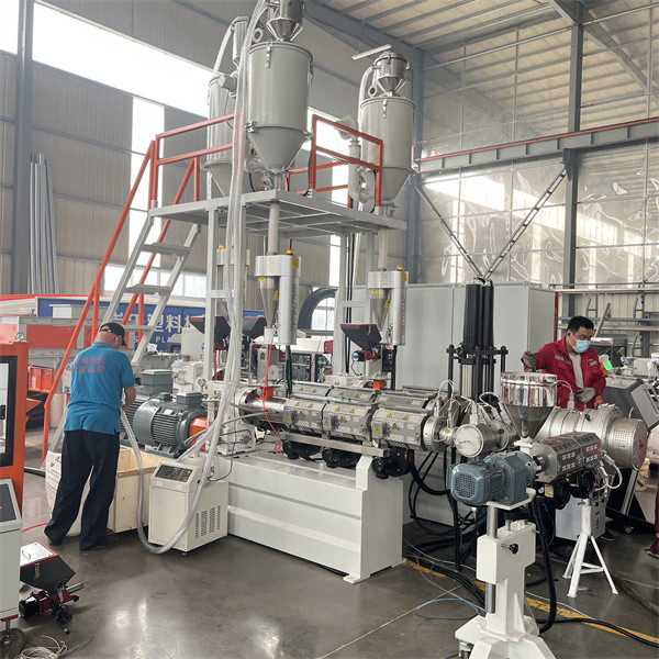 16-200mm PPH/PVDF Chemical Pipe Production Line with 50kw Heating Power