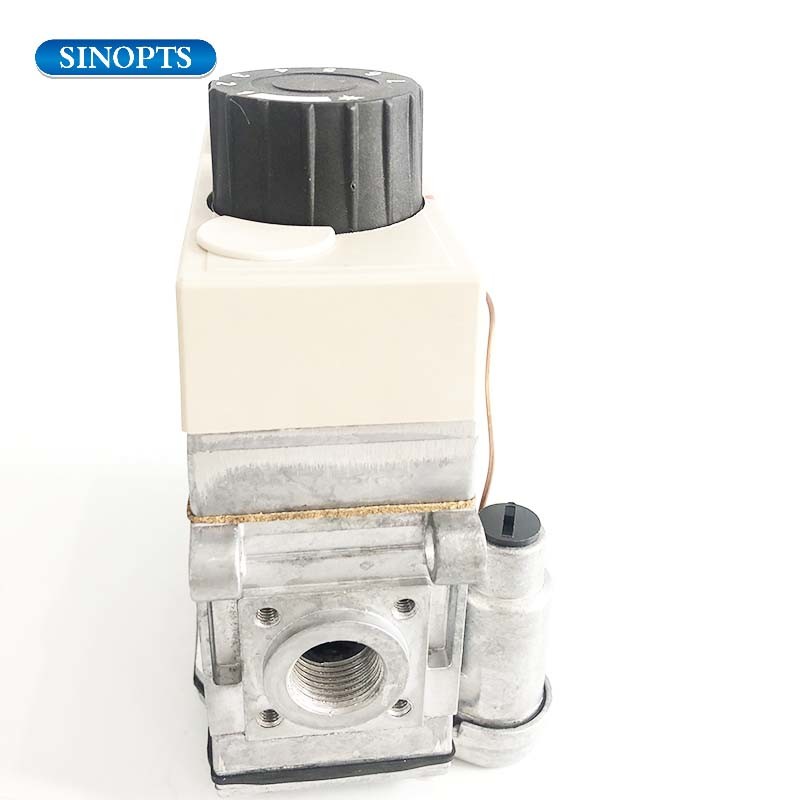 Gas Fryer Thermostat Control Valve 30-90 Degree LPG Thermostatic Valves Gas Safety Control Valve