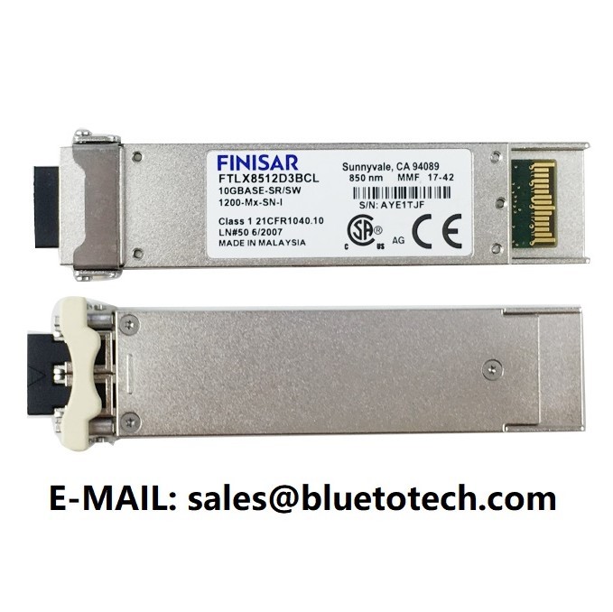 Finisar FTLX8512D3BCL XFP 10G 850nm 0.3km 10Gb/S 850nm Multimode Datacom XFP