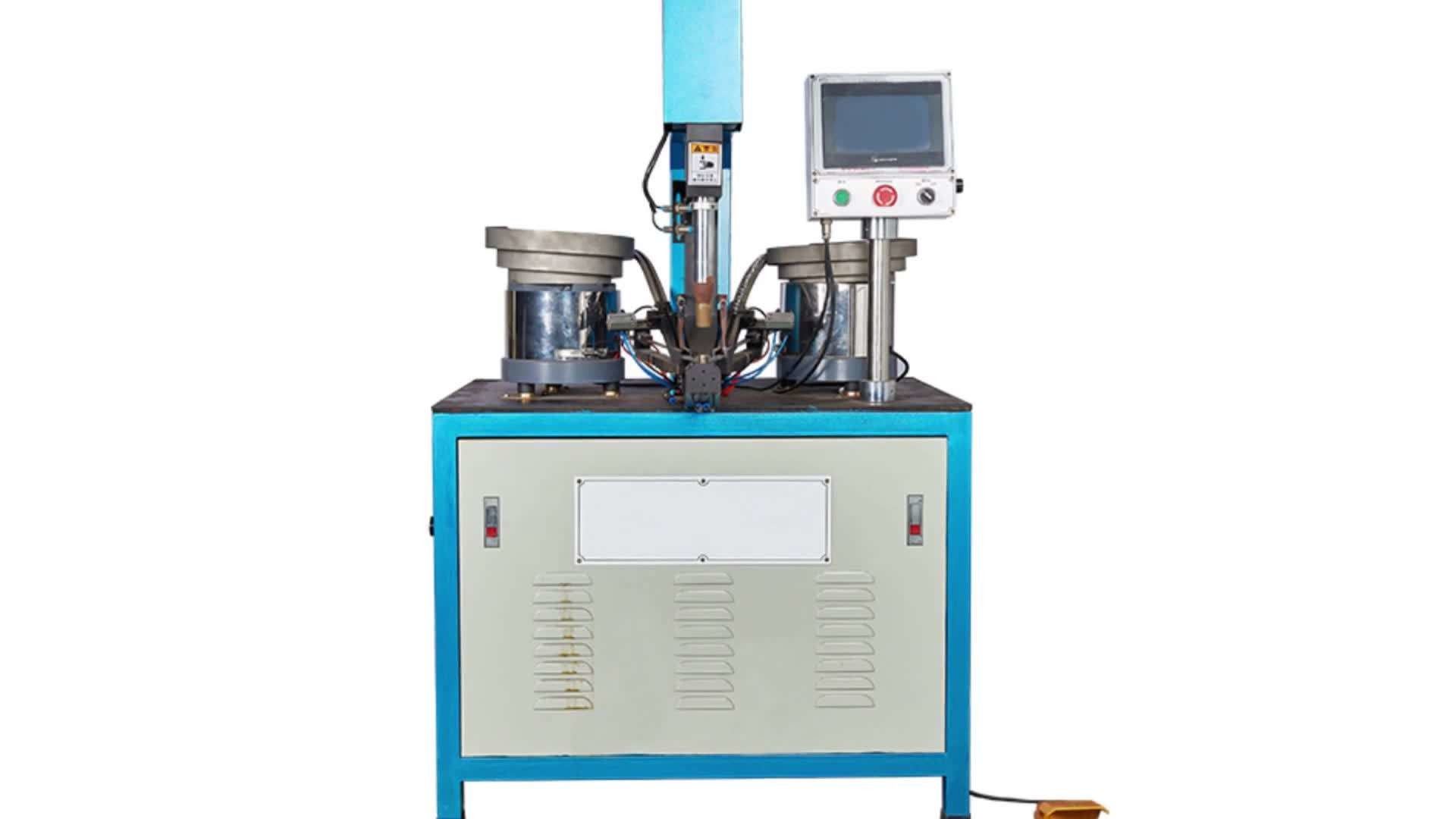 Servo System Cookware Riveting Machine Hydraulic With ISO Certified for cookware