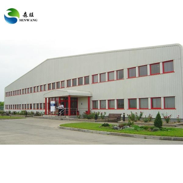 Windproof Large Span Steel Buildings Prefabricated Industrial Shed Steel