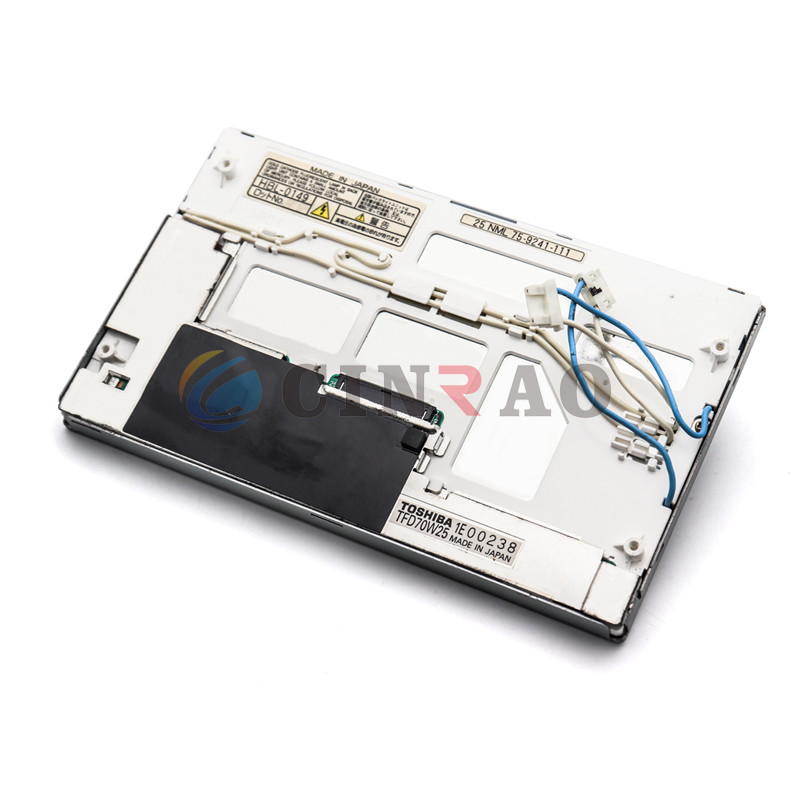 TFT LCD Display 7.0 INCH Toshiba TFD70W25 Easy Operation High Efficiency