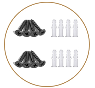 Customized Industrial Floating Shelf Bracket Wall Mounted Metal Shelving Supports in Black
