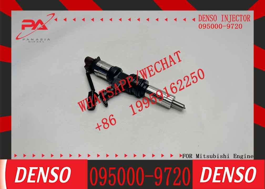 Diesel Engine Fuel inyector nozzle common rail injector assy 095000-9720 095000-9722 ME307488 for denso Mitsubishi 6M60
