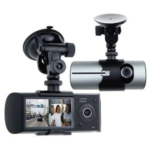 Awolf 2.7" Dual Lens Dash Cam Ultra Wide Angle GPS Module G - Sensor For Vehicle