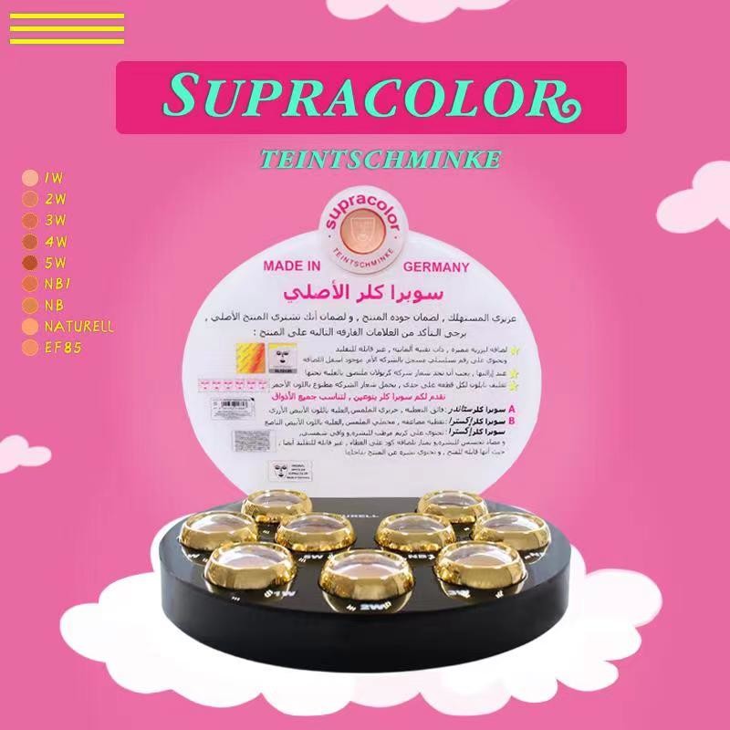 OEM Kryolan Makeup Foundation Oil Control Supracolor Cosmetics Face Powder