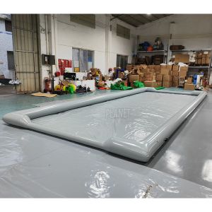 Custom Backyard Sport Game Inflatable Skimboard Pool PVC Skimboard Pool