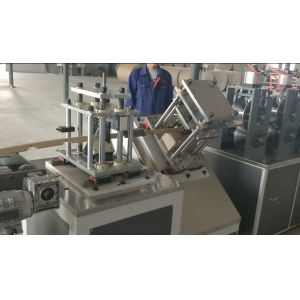 Paper Edge Angle Punching Cutter Machine Frequency Control Pulled Smoothly
