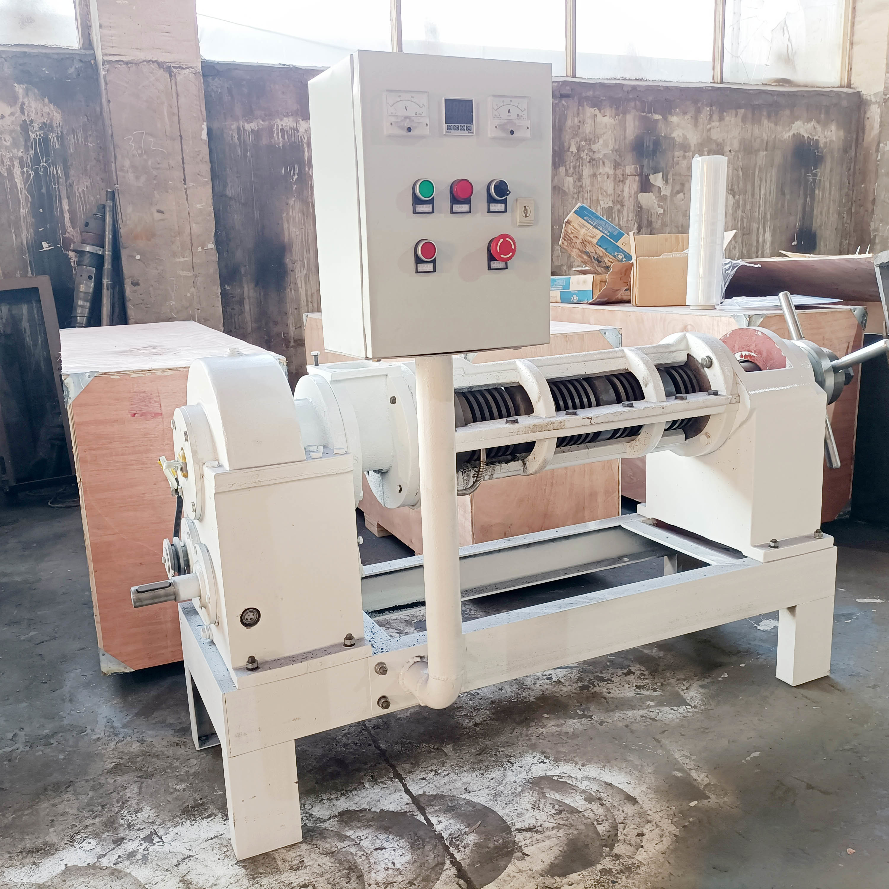 Simple Structure Vegetable Oil Press Machine Temperature Controlling